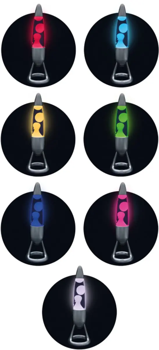 Buki France SP010 Lavalamp - Meerkleurig