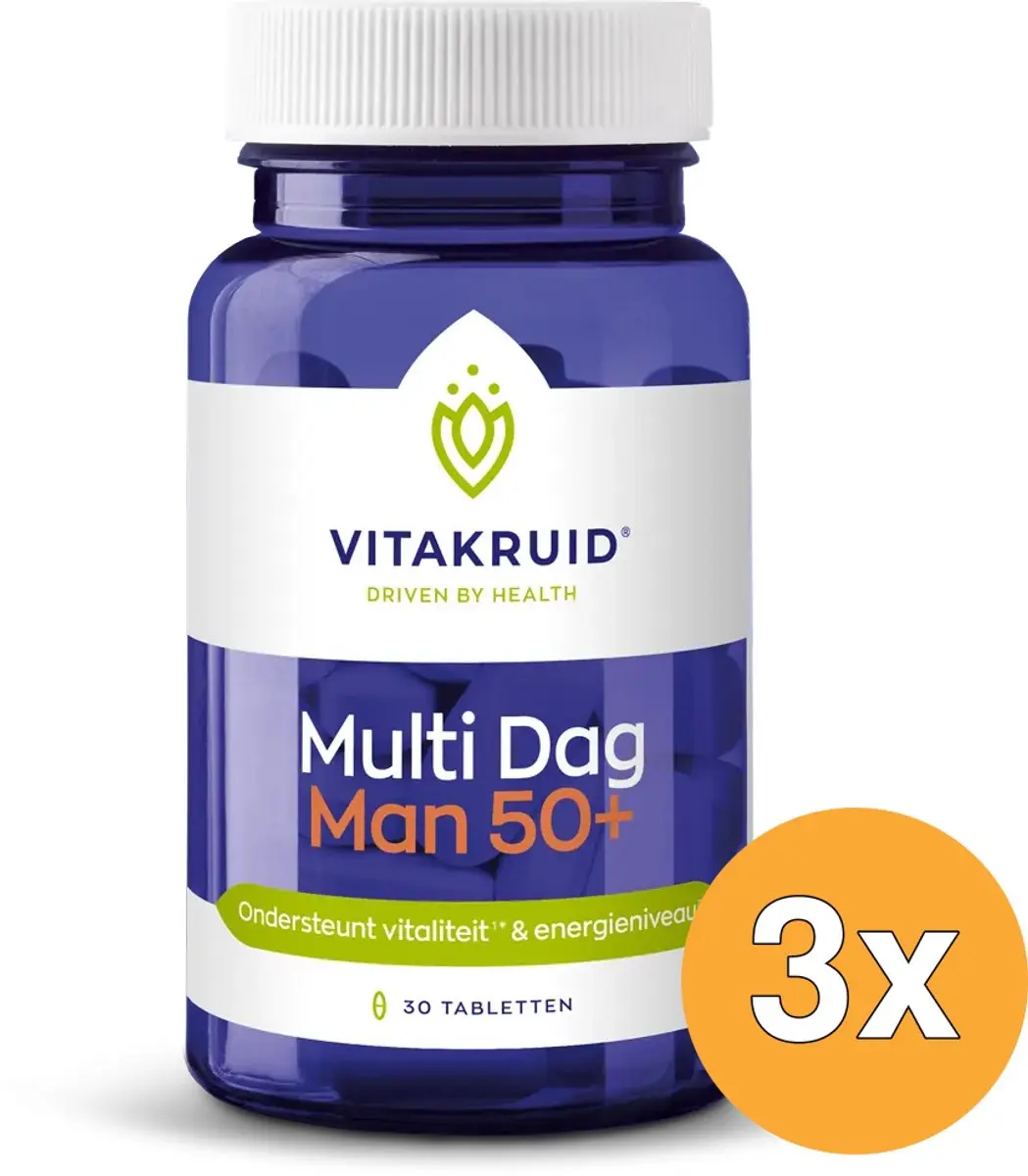 Vitakruid Multi Dag Man 50+