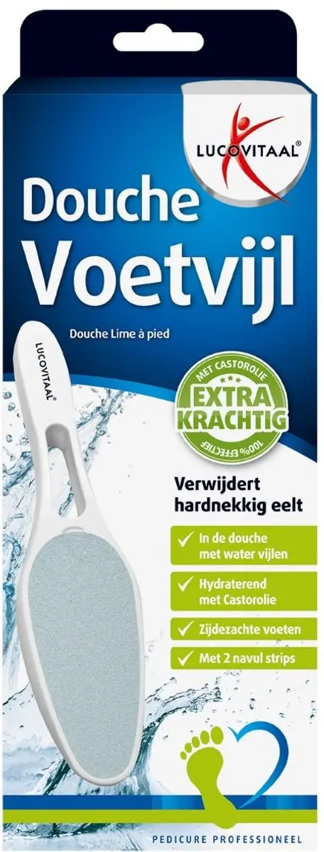 Lucovitaal Voetvijl Douche - Wit - afbeelding 6 van 6