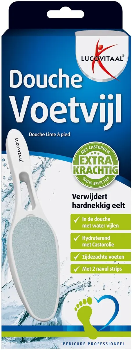Lucovitaal Voetvijl Douche - Wit