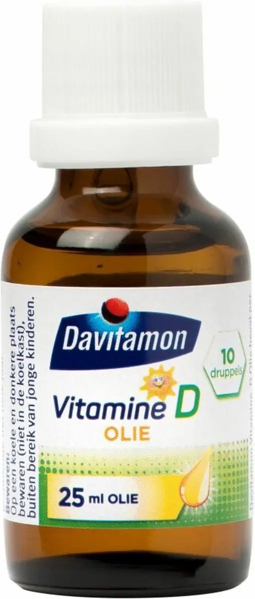 Davitamon Vitamine D Olie 25ml - 3 Stuks