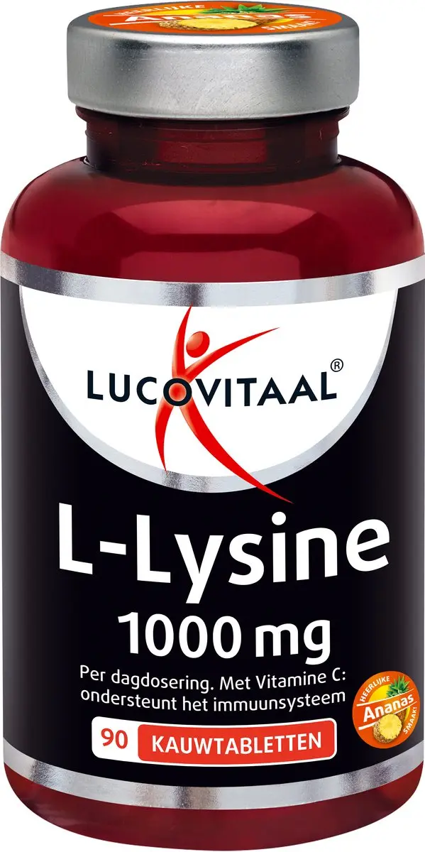 Lucovitaal L-Lysine 1000mg Kauwtabletten