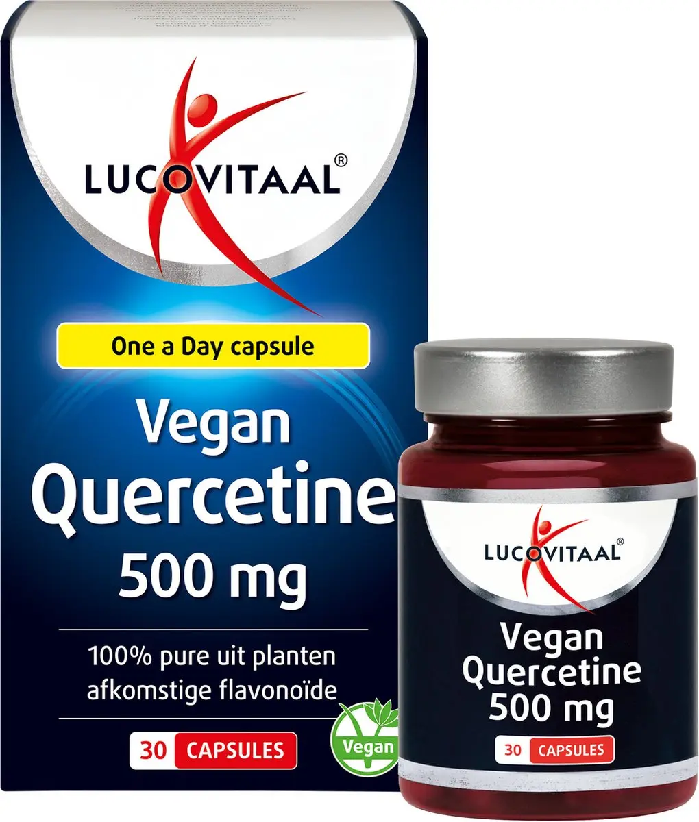 Lucovitaal Quercetine 500mg Capsules - 30 Stuks