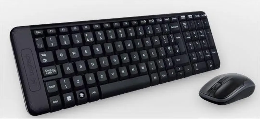 Logitech MK220 Toetsenbord & Muis Set - Zwart