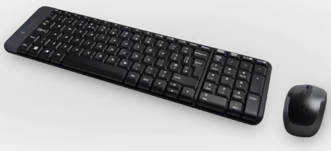 Logitech MK220 Toetsenbord & Muis Set - Zwart