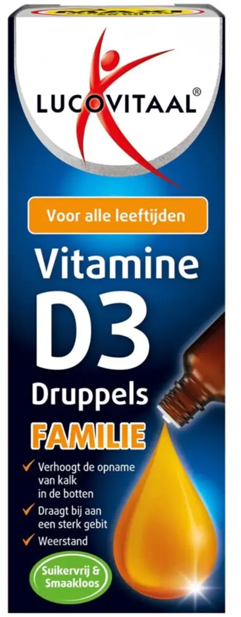Lucovitaal Vitamine D3 Druppels Familie