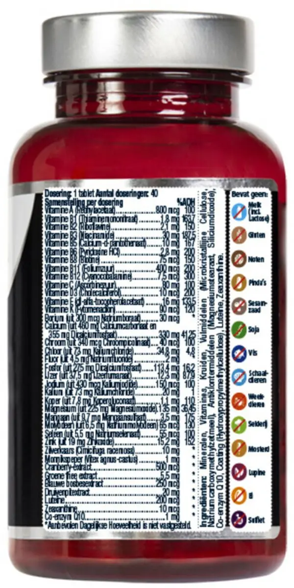 Lucovitaal Multivitamine Vrouw MAXI 360g - 120 Tabletten