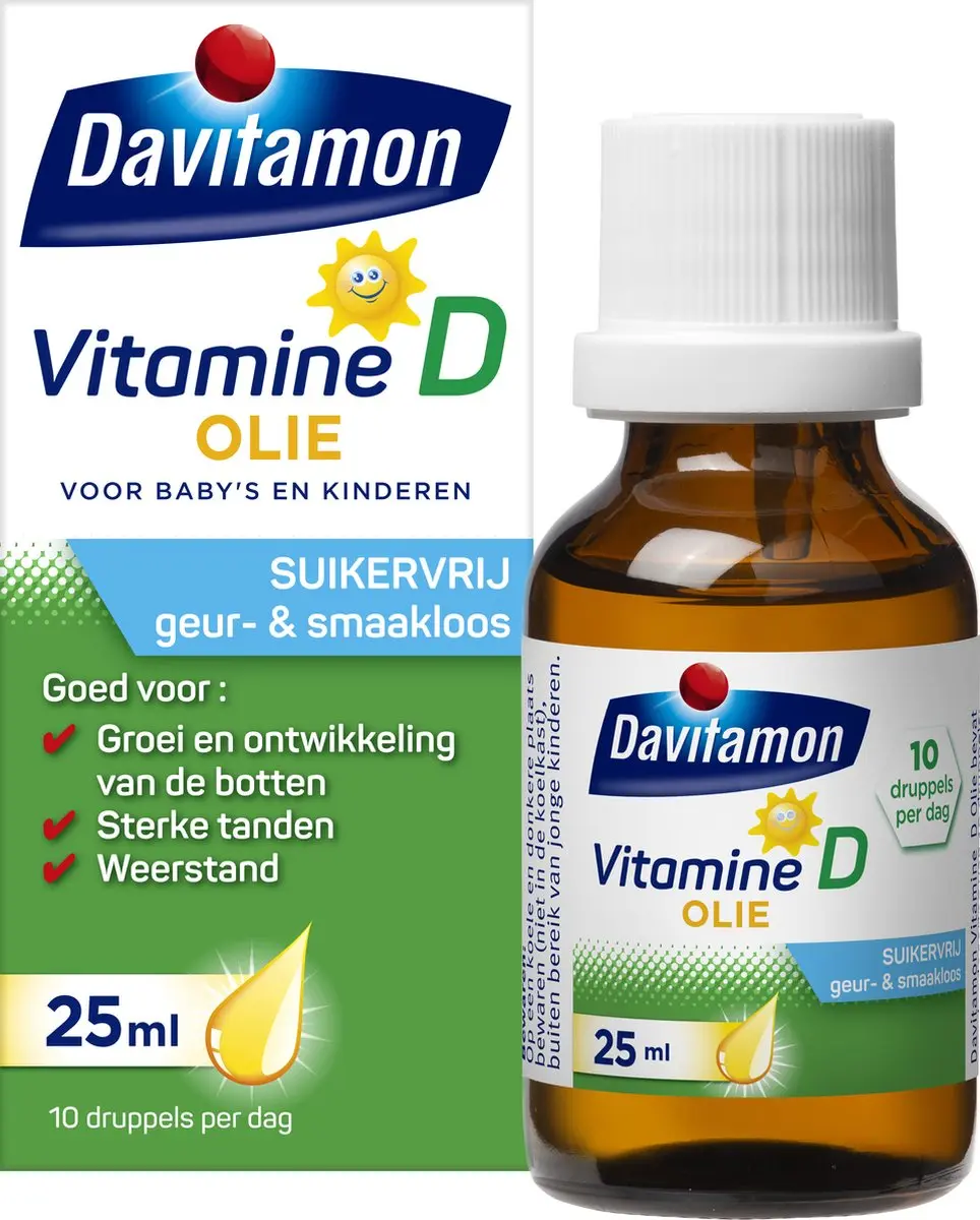 Davitamon Vitamine D3 Druppels 25ml