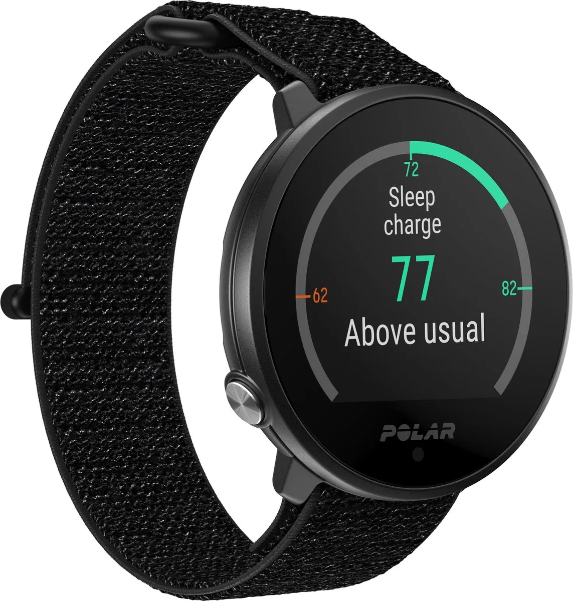 Polar Unite Fitnesshorloge - Zwart - M-L