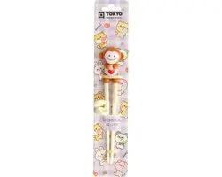 Tokyo Design Studio Eetstokjes Kind Aap 17863 - 1 Paar - afbeelding 2 van 2