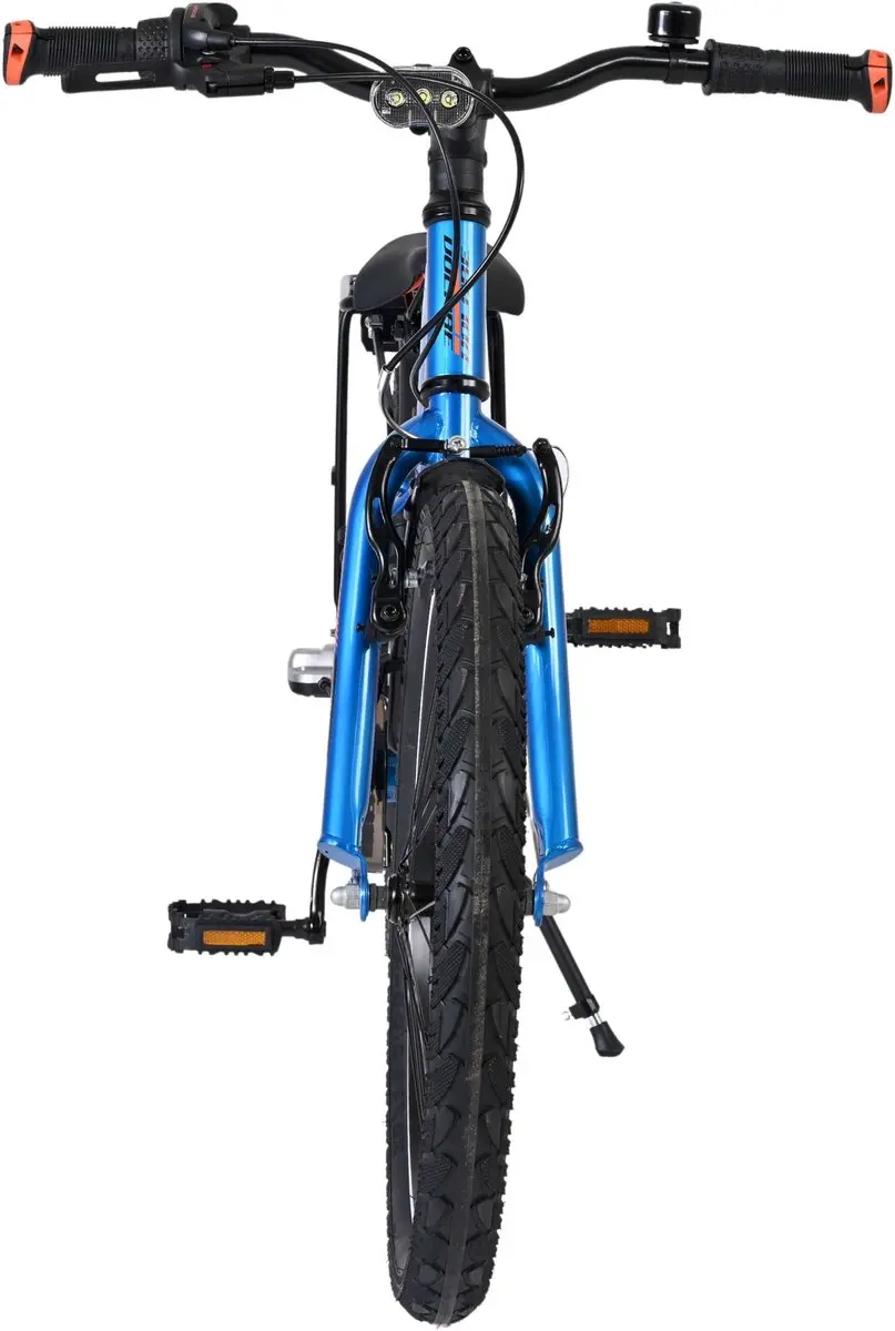 Volare Explorer Kinderfiets 20" - 3 Versnellingen - Blauw/Oranje