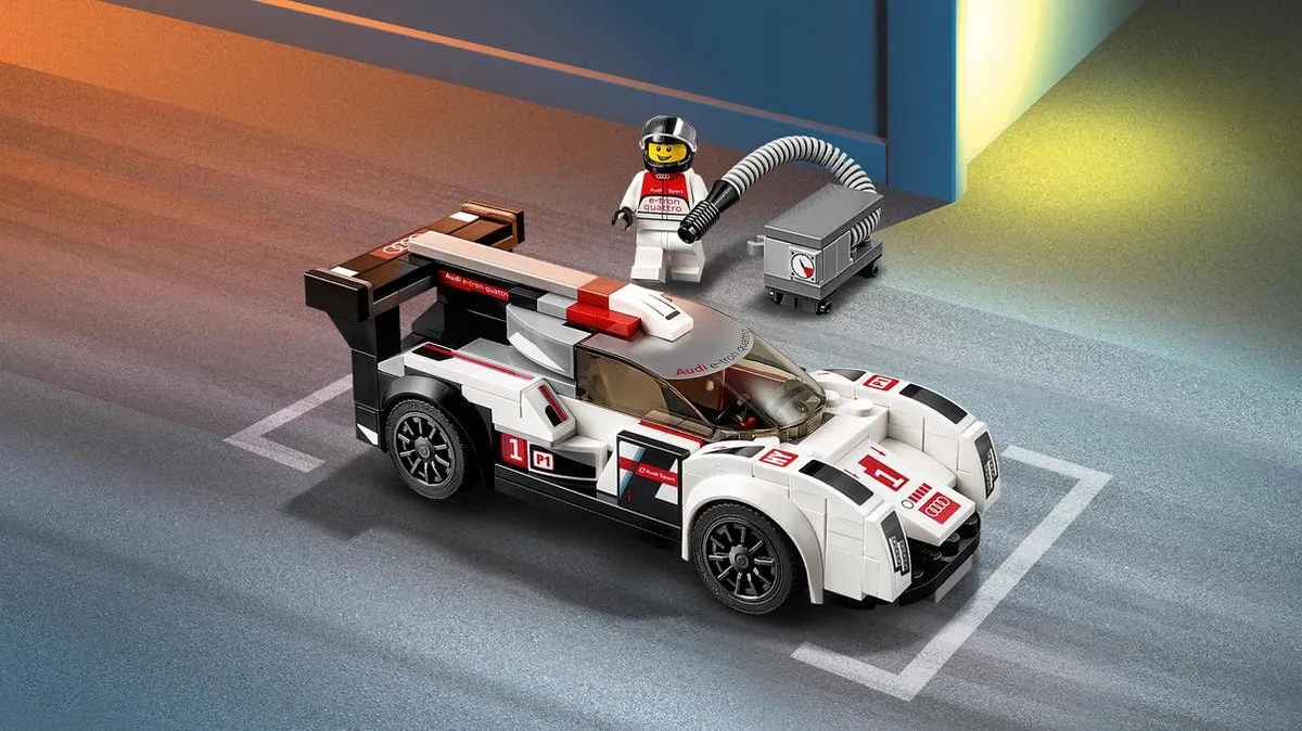 LEGO Speed Champions Audi R18 E-tron Quattro 75872 - 166 Stukken - afbeelding 6 van 6