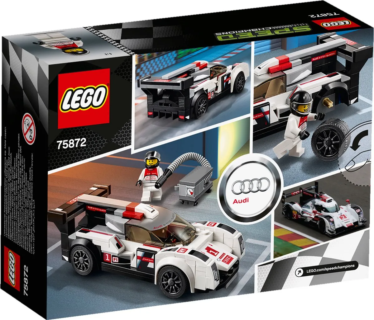 LEGO Speed Champions Audi R18 E-tron Quattro 75872 - 166 Stukken - afbeelding 2 van 6
