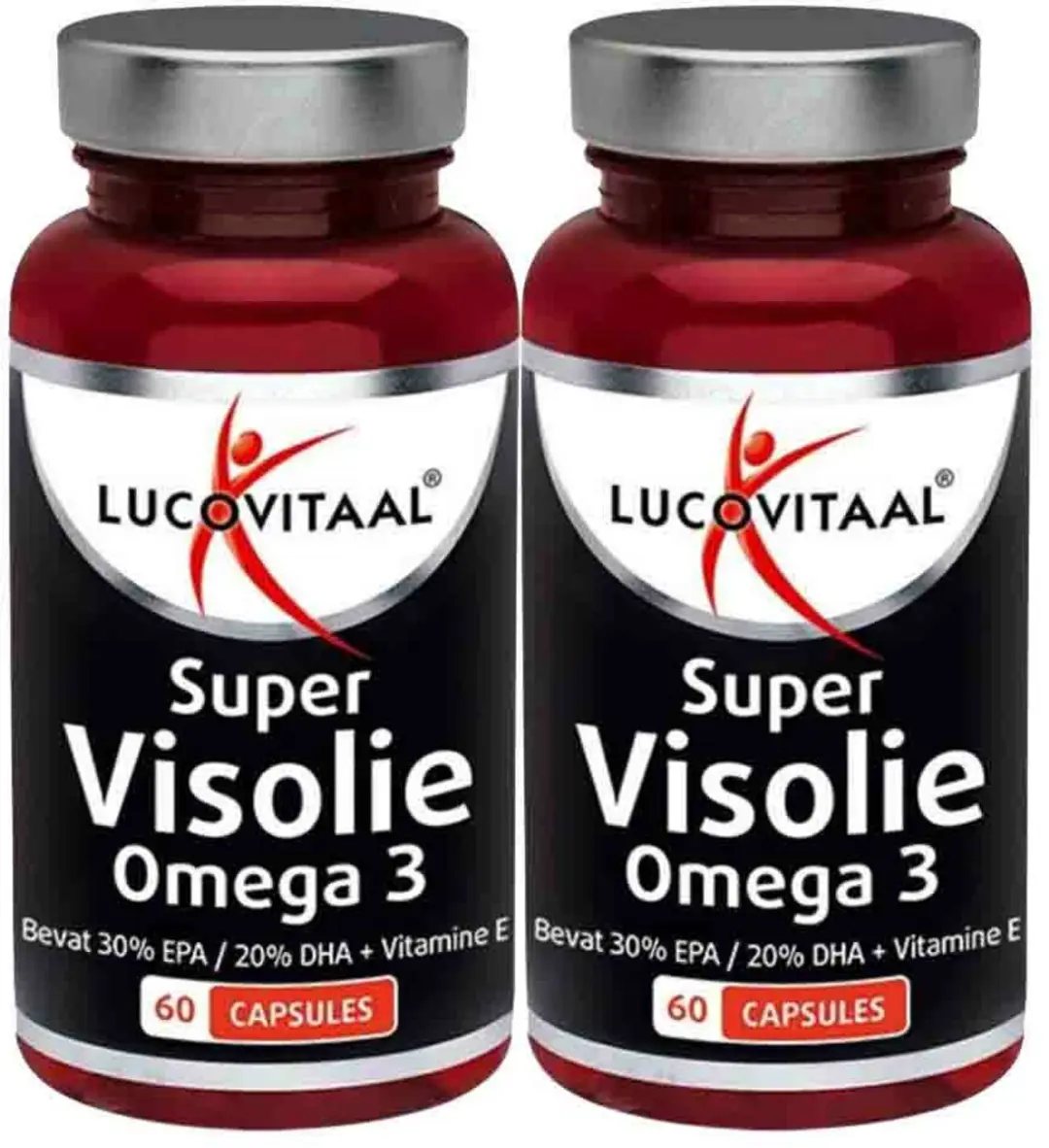 Lucovitaal Super Visolie Omega 3 - 120 Capsules