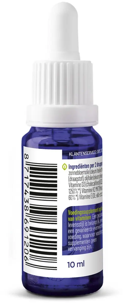 Vitakruid Vitamine D3 & K2 2x10ml