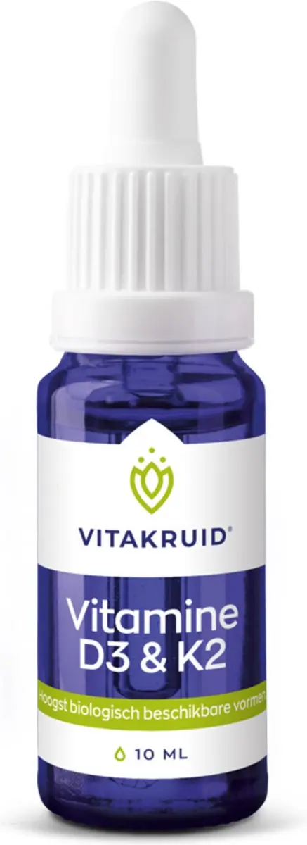 Vitakruid Vitamine D3 & K2 2x10ml