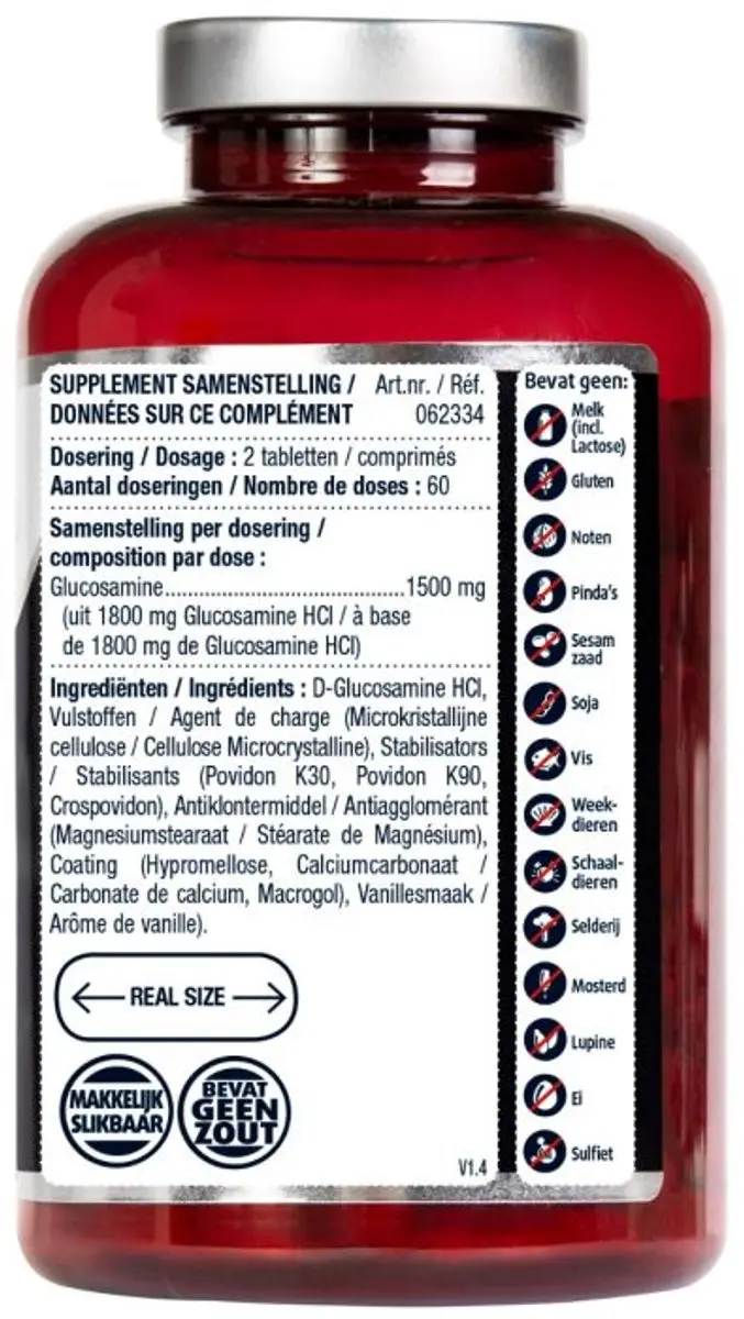 Lucovitaal Glucosamine Puur 120 Tabletten