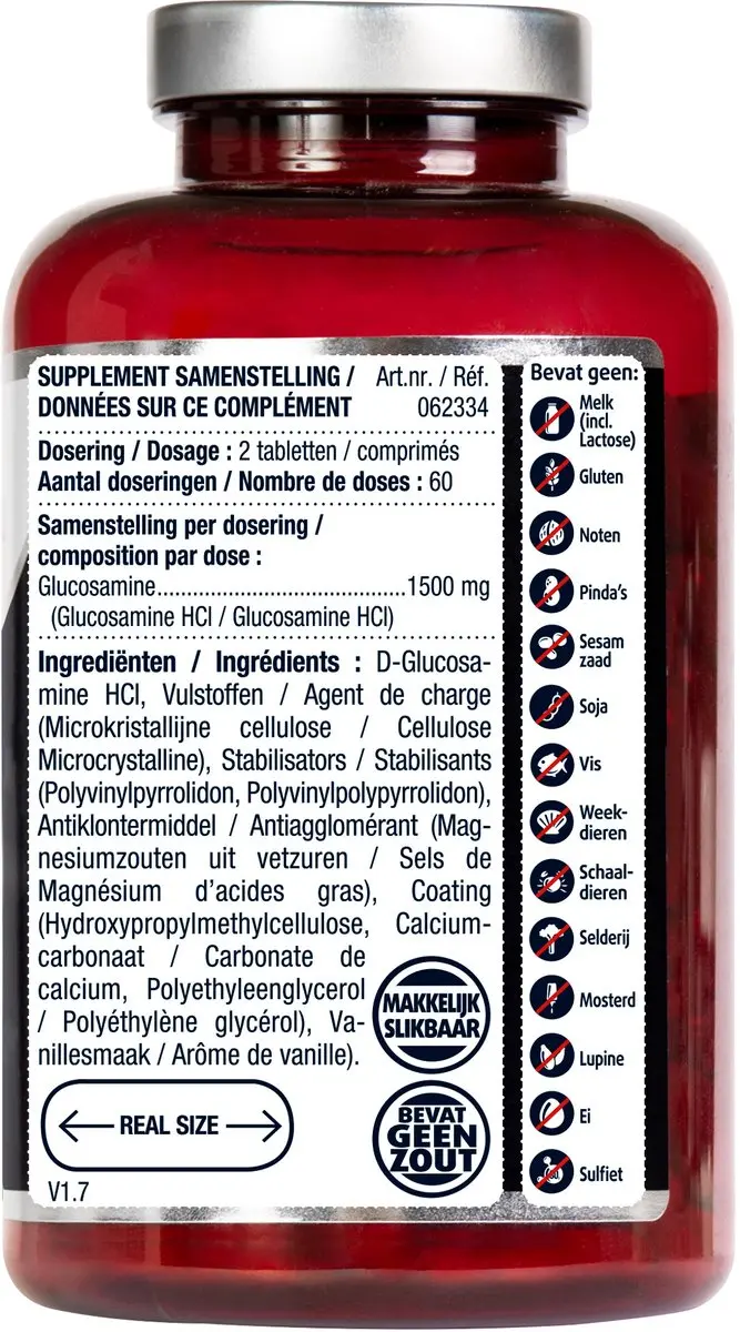 Lucovitaal Glucosamine Puur 120 Tabletten