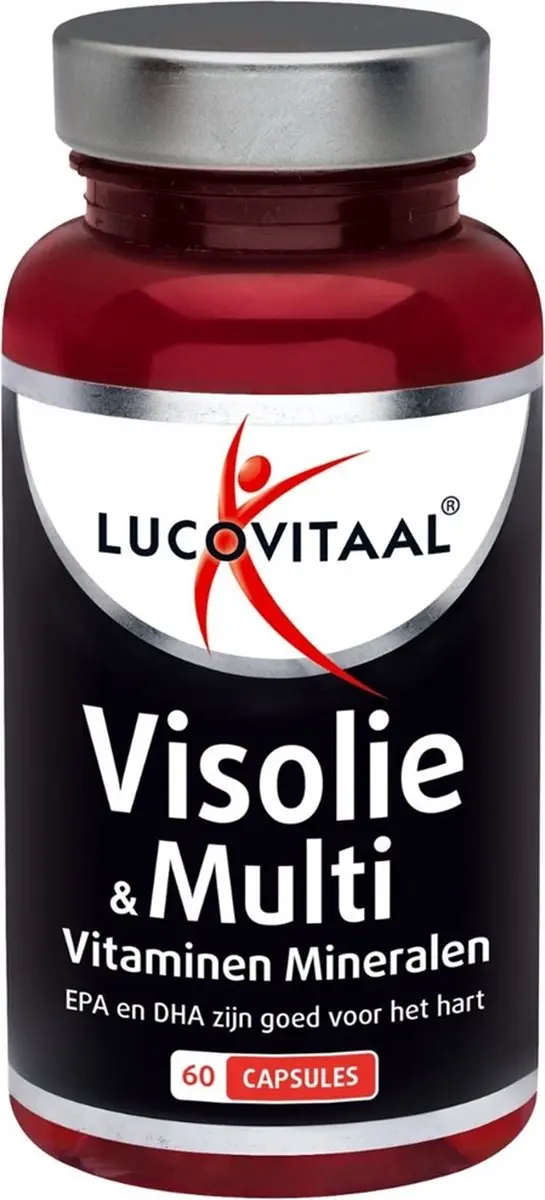 Lucovitaal Visolie & Multivitaminen 60 Capsules