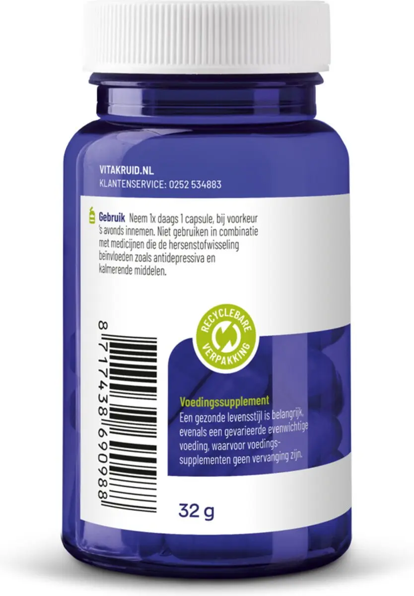 VitaKruid 5-HTP 100 - 60 Vcaps