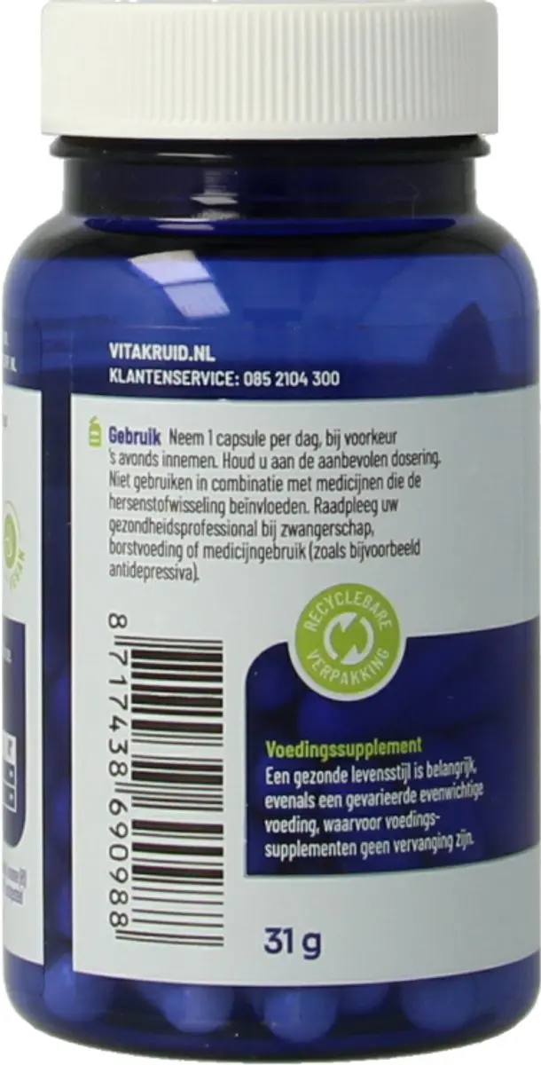 VitaKruid 5-HTP 100 - 60 Vcaps