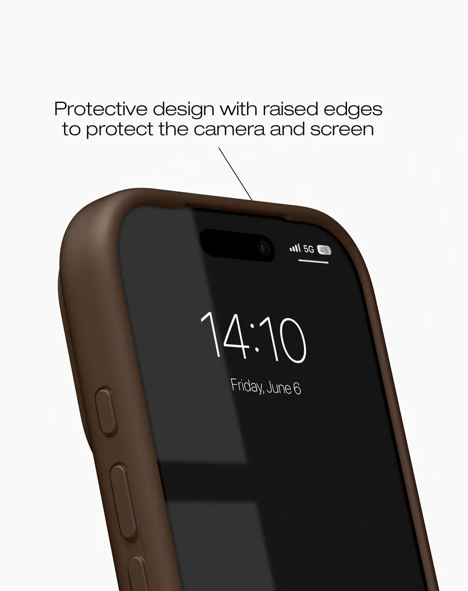 iDeal of Sweden iPhone 17 Pro Silicone Hoes Mocha Mousse