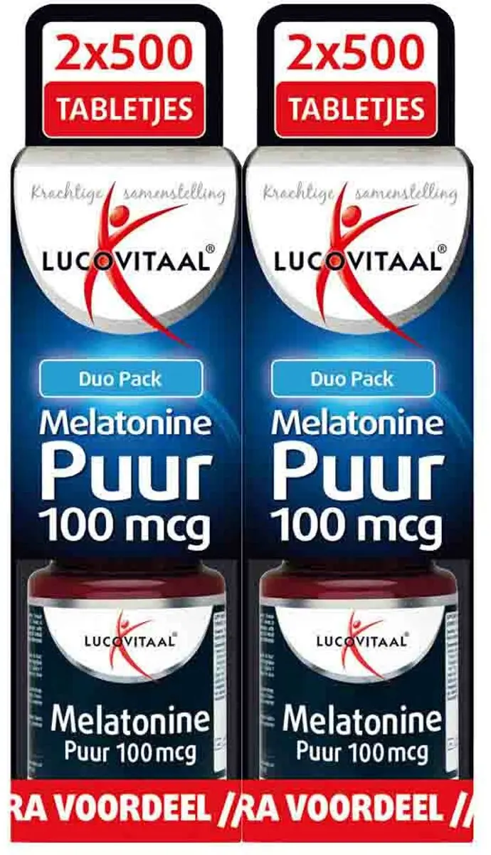 Lucovitaal Melatonine 100mcg - 200 Tabletten