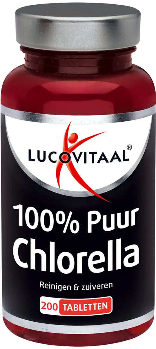 Lucovitaal Chlorella Puur 400 tabletten - 2x200 Stuks