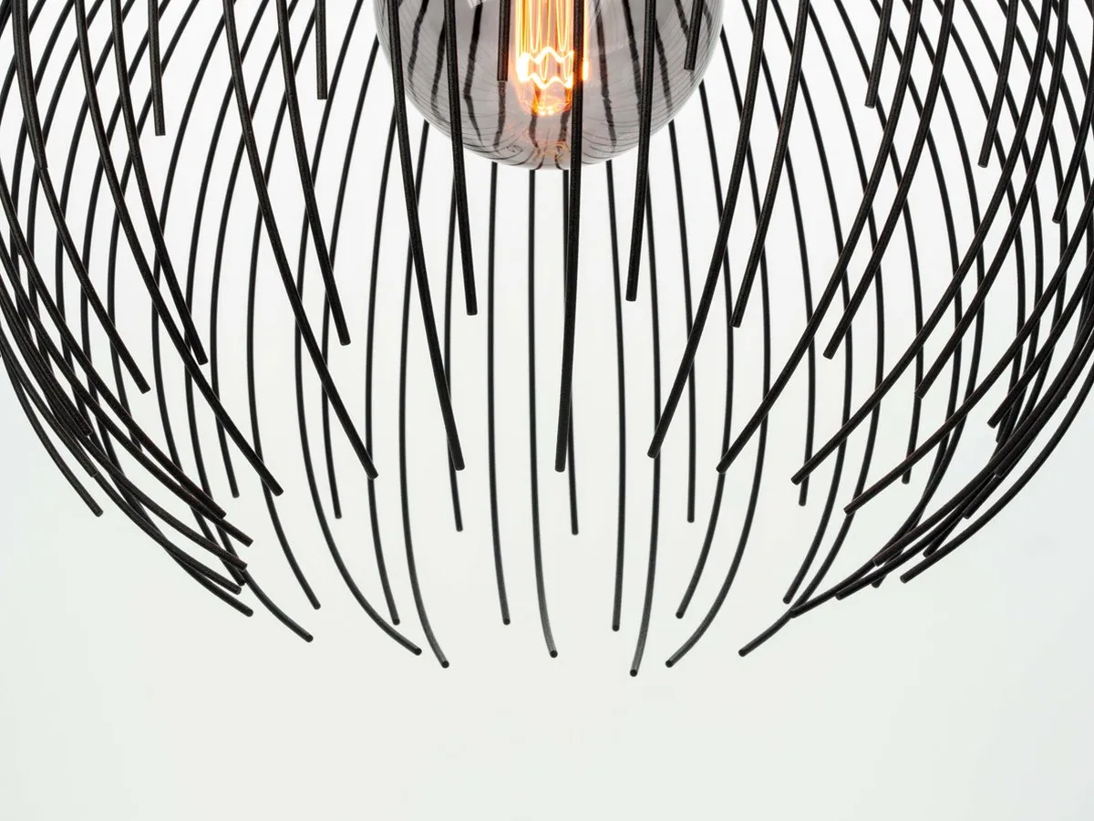 Eglo Venezuela Hanglamp E27 - Ø40cm - Zwart