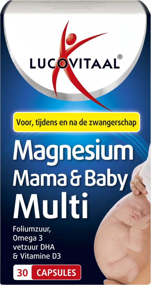 Lucovitaal Magnesium Mama & Baby Multi 30 capsules