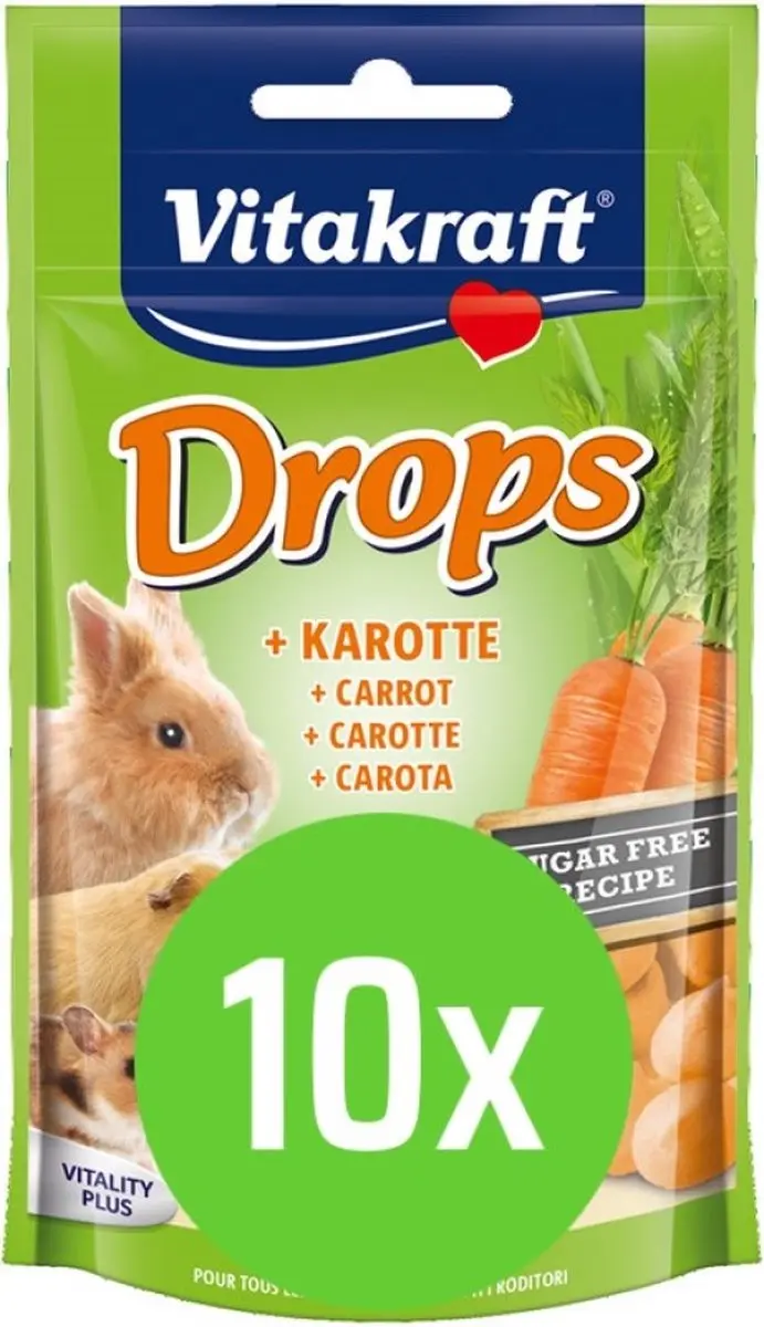 Vitakraft Drops Wortel 75g