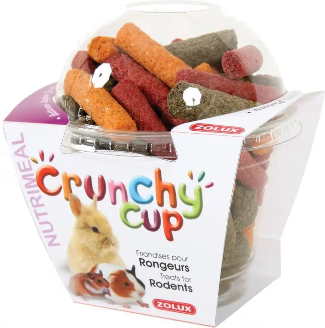 Zolux Crunchy Cups Sticks Knaagdiersnack