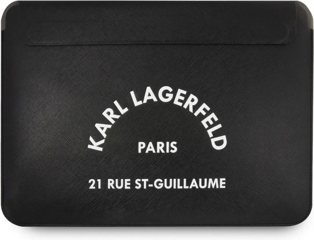 Karl Lagerfeld Rue de St. Guillaume Laptoptas 14" - Zwart