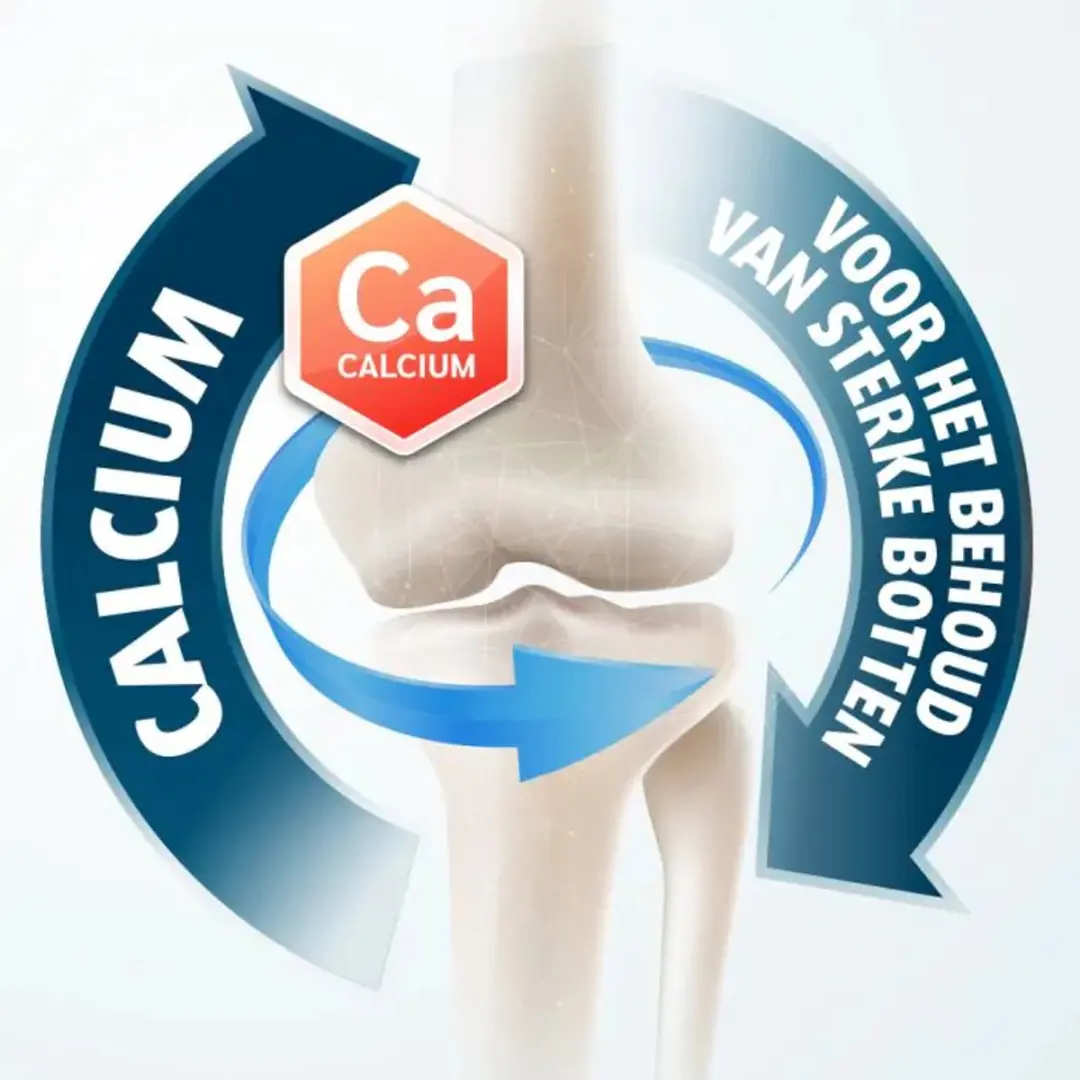 Lucovitaal Calcium 500mg + D3 Citroensmaak - 20 Bruistabletten