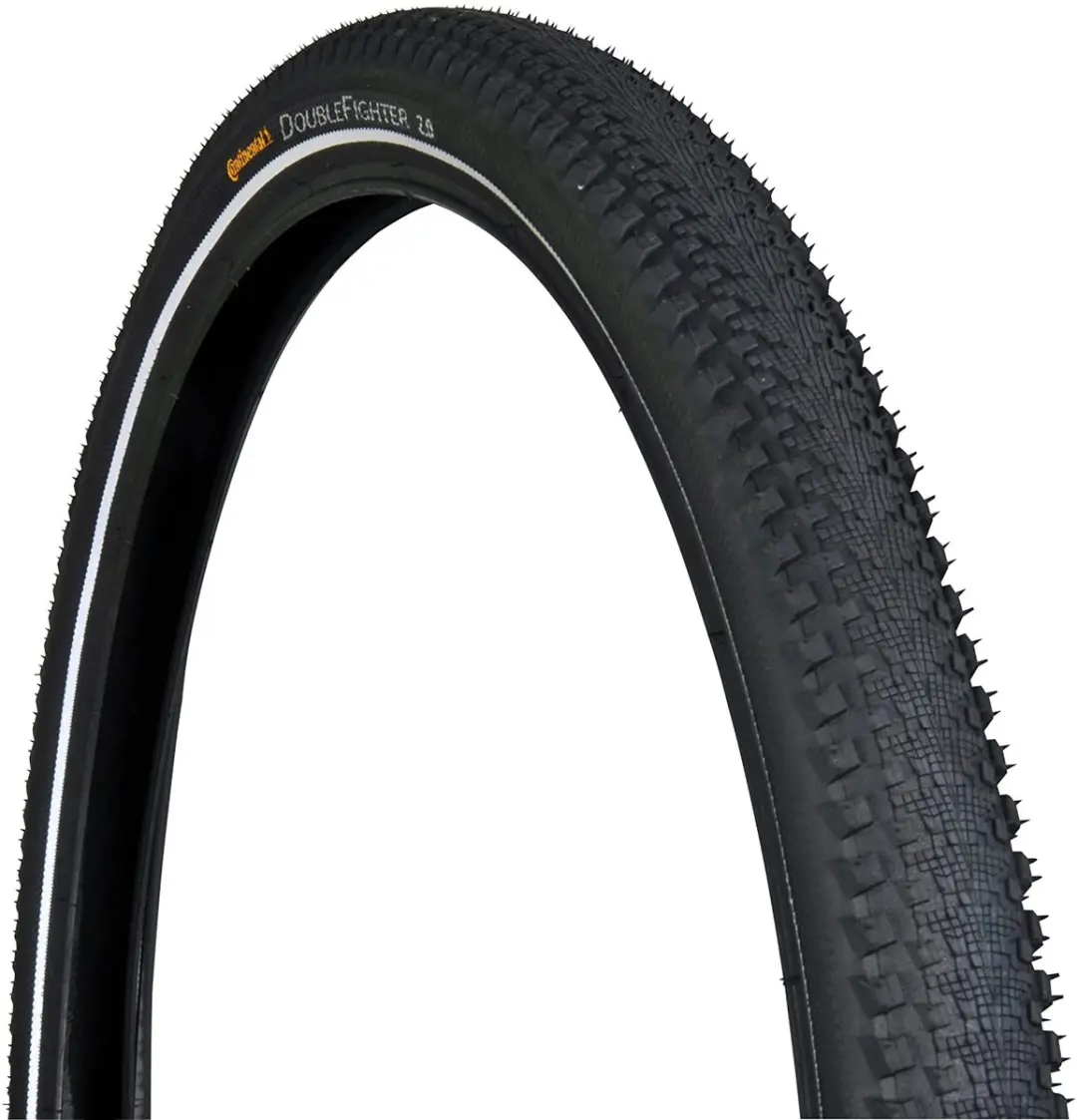 Continental Double Fighter III 24x2,0 Band - Zwart