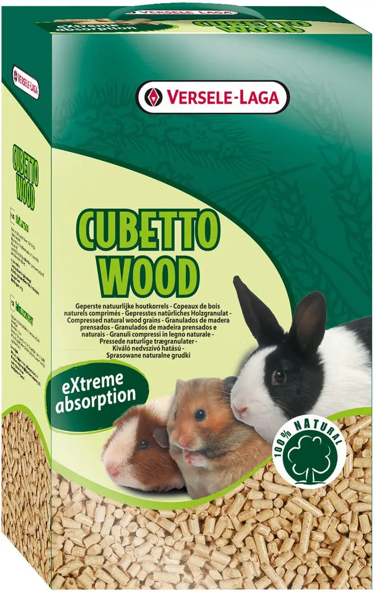 Versele-Laga Cubetto Wood Houtkorrels 12L