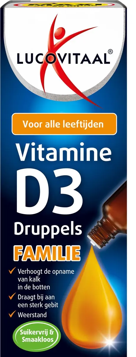 Lucovitaal Vitamine D3 Druppels 50ml