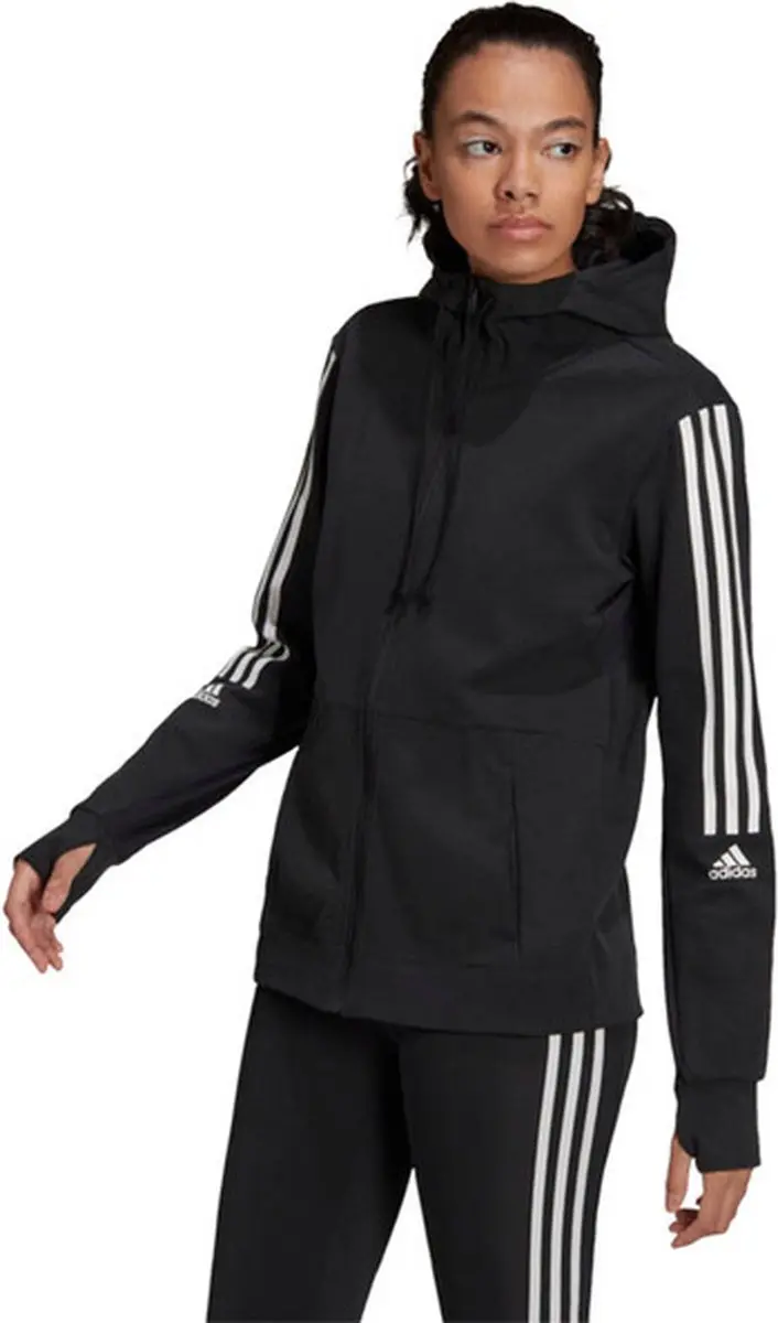 adidas Training Hoody HD1731 - Vrouwen - Zwart