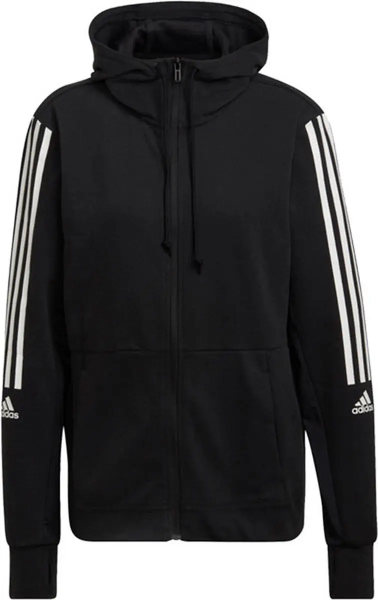 adidas Training Hoody HD1731 - Vrouwen - Zwart