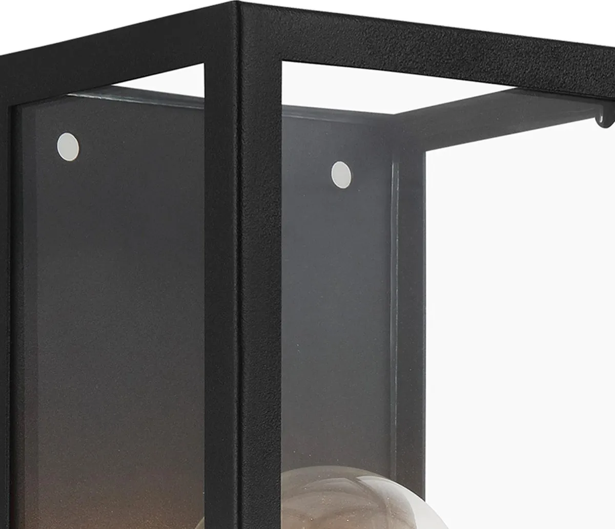 Eglo Amezola Wandlamp E27 - 26cm Zwart