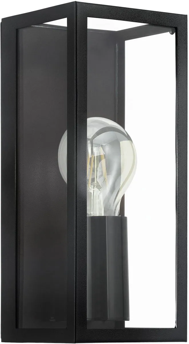 Eglo Amezola Wandlamp E27 - 26cm Zwart