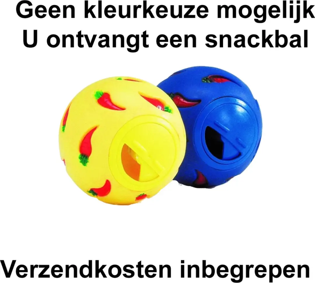 Beeztees Snackbal Verstelbaar Knaagdier 8cm