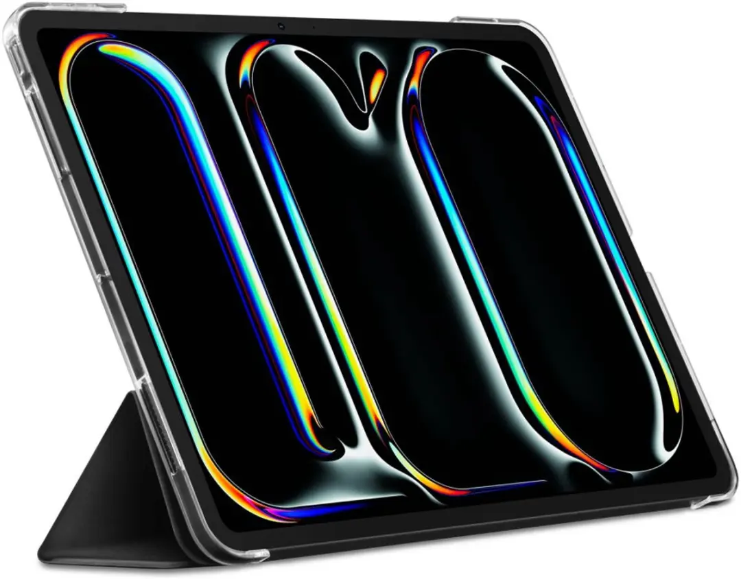 Spigen Liquid Air Folio Hoesje iPad Pro 13 2024/2025 - Zwart