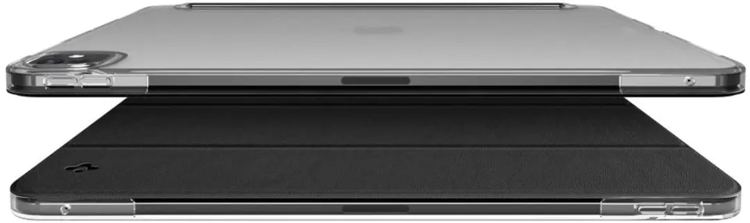 Spigen Liquid Air Folio Hoesje iPad Pro 13 2024/2025 - Zwart