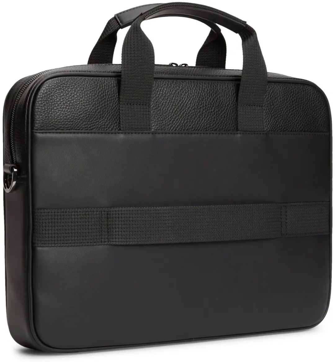 Tommy Hilfiger Central Laptoptas 38.5cm - 15 inch - Zwart
