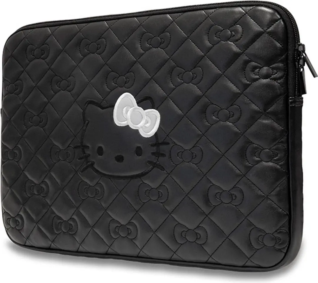 Hello Kitty Sleeve HKCSZPEKHBPK - MacBook Air 13" - Zwart
