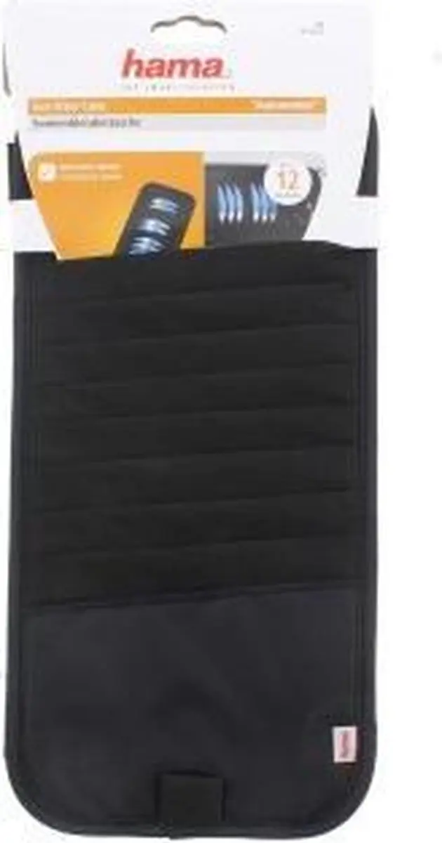 Hama Auto Zonnekleptas 12 CD's - Zwart - afbeelding 6 van 6