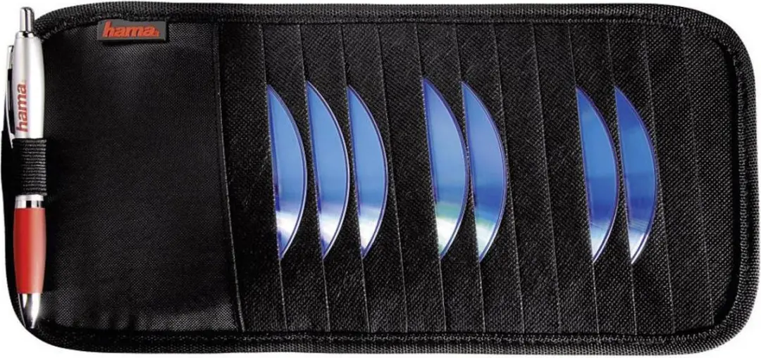 Hama Auto Zonnekleptas 12 CD's - Zwart