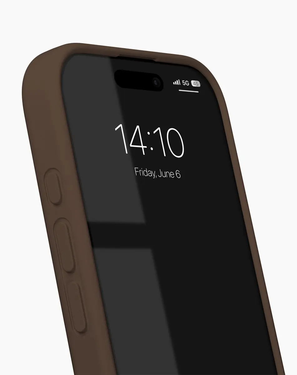 iDeal of Sweden iPhone 17 Silicone Hoesje Mocha Mousse - afbeelding 5 van 5