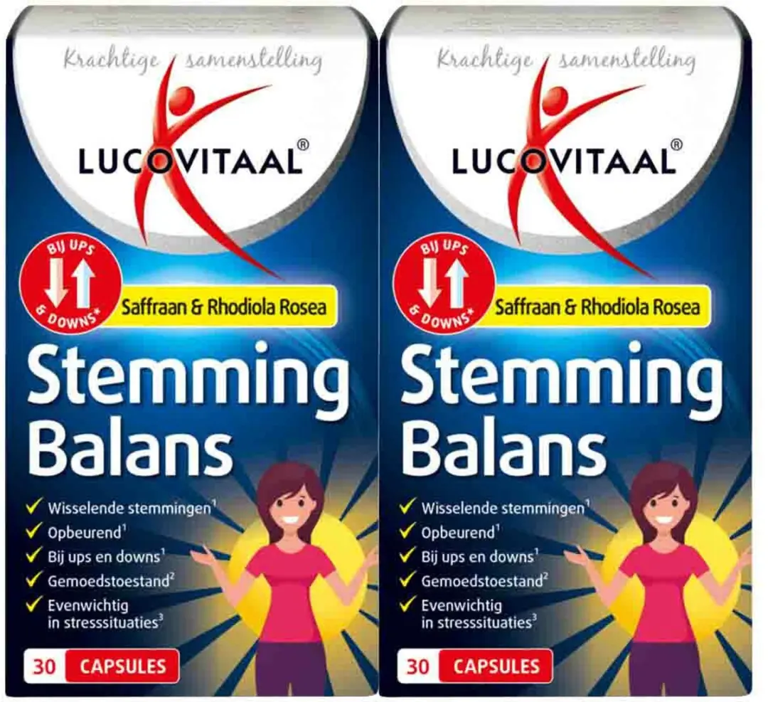 Lucovitaal Stemmingbalans 60 Capsules